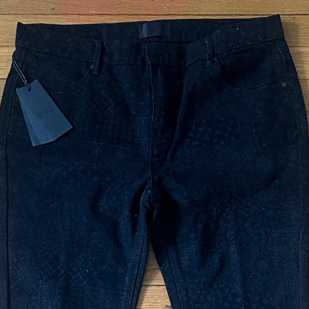 RtA Midnight Black Jeans